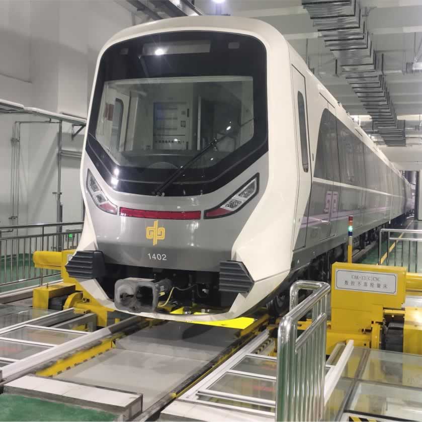 CAK-13 CNC Станок для обработки колес с ЧПУ без снятия колесной пары
